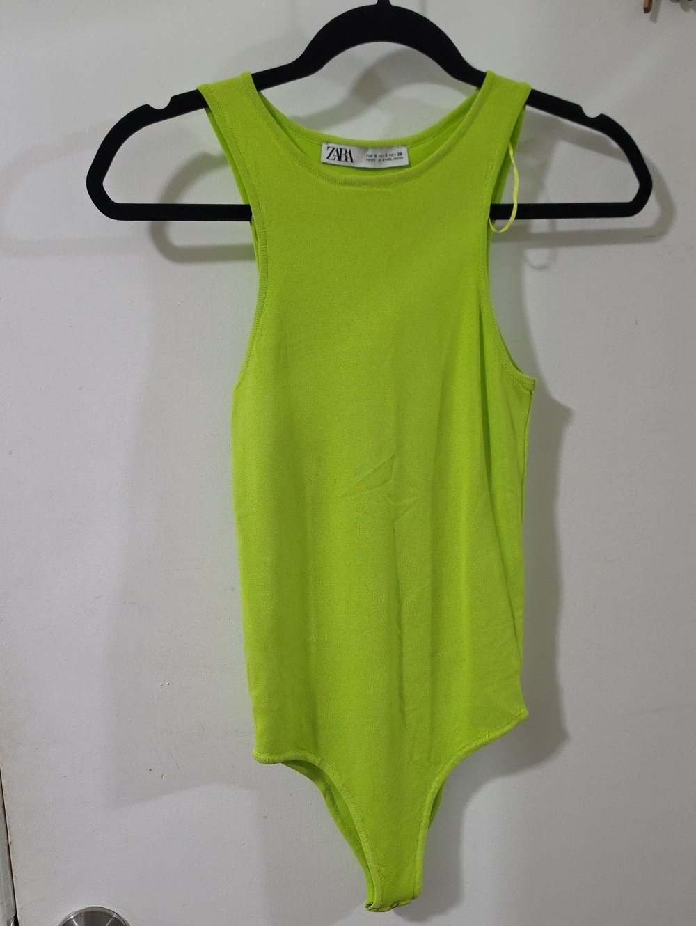Zara Neon Lime Bodysuit